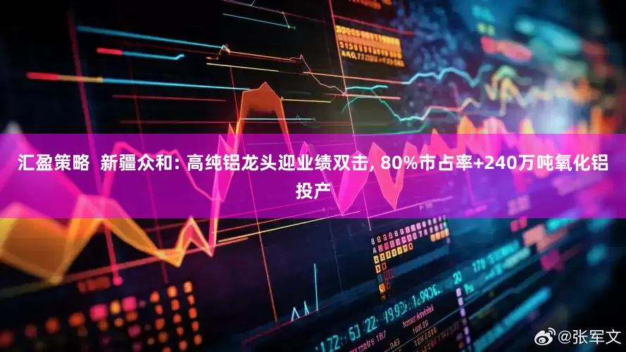 汇盈策略  新疆众和: 高纯铝龙头迎业绩双击, 80%市占率+240万吨氧化铝投产